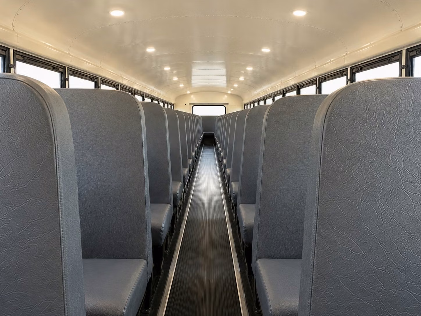 school bus interior