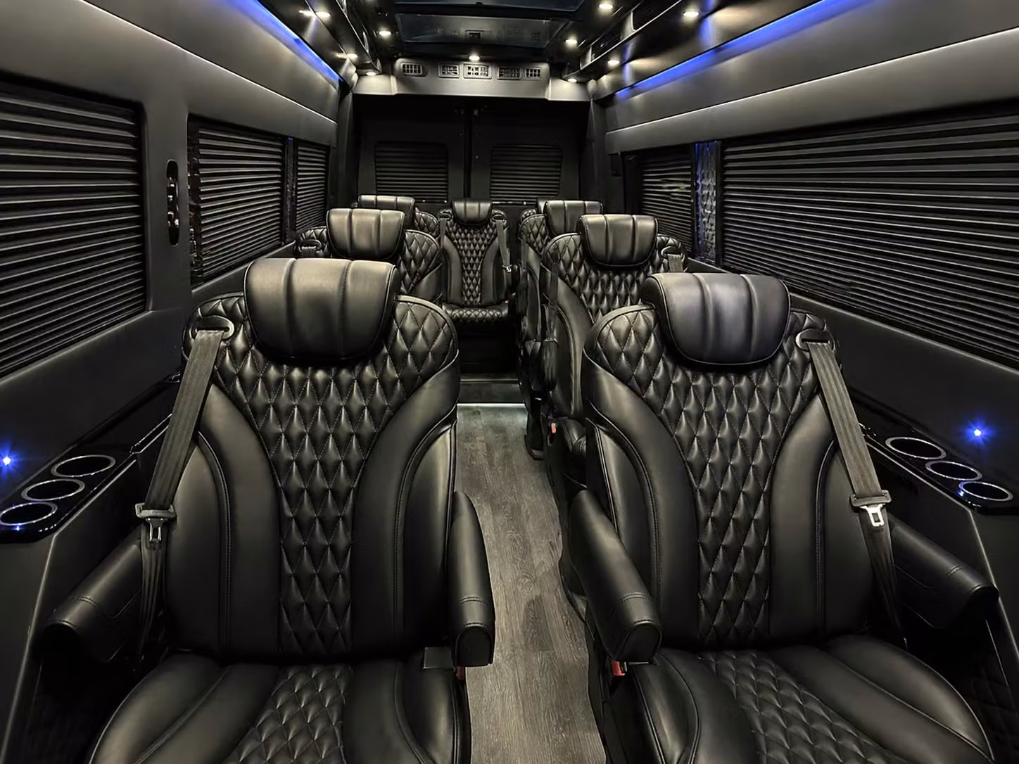 sprinter van with driver interior