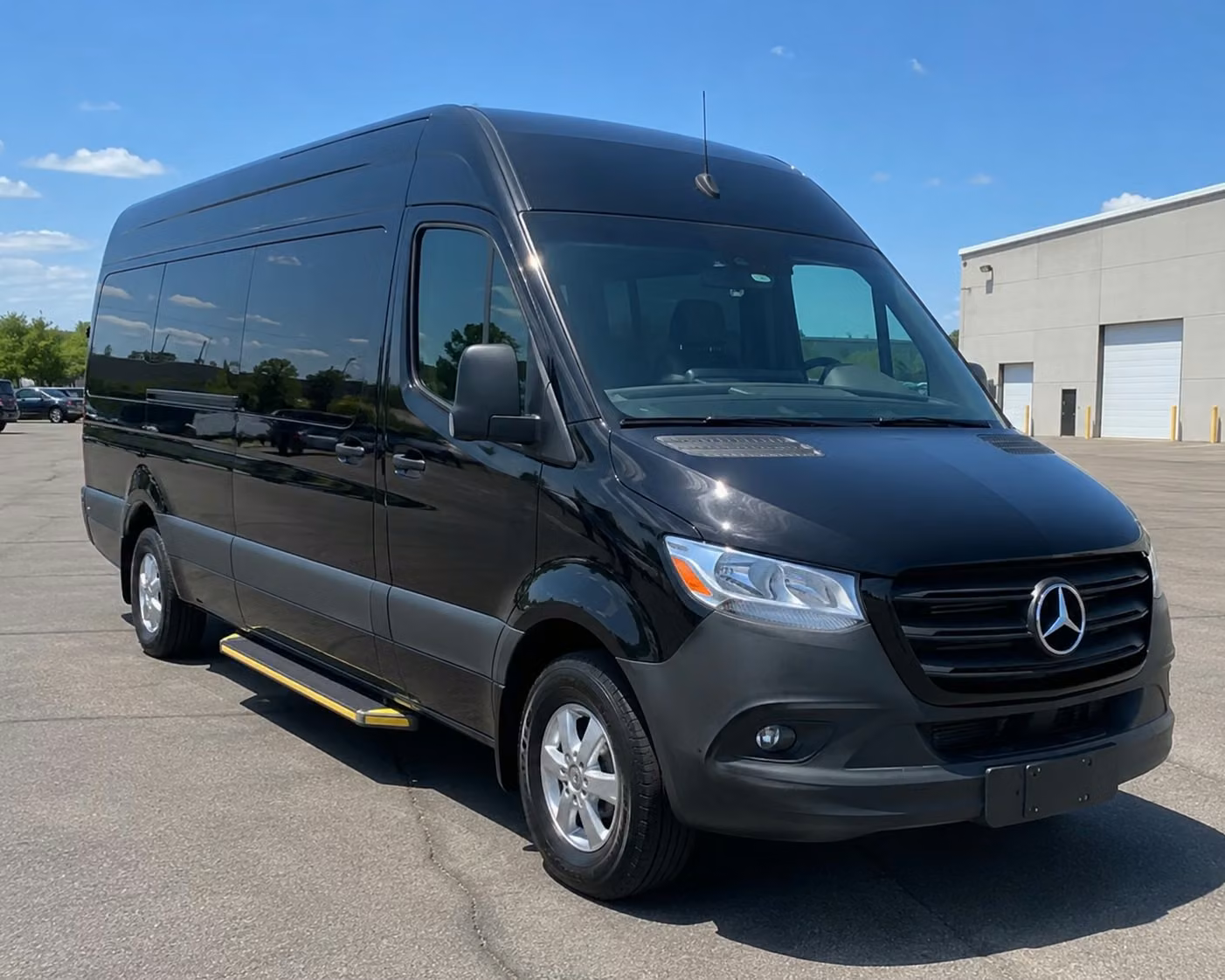 sprinter van with driver