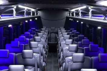 Thornton Charter Bus Interior